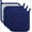 Dark Blue, variant on Minzimin 4 Pack Pot Holders for Kitchen Heat Resistant Pot Holders Sets Oven Hot Pads Cloth Pot Holders for Cooking Baking