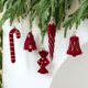 thumbnail image 2 of 2 adornos colgantes para árbol de Navidad, decoración para árbol de Navidad, suministros para fiestas, accesorios para fotos Bastón de Navidad, 2 of 9