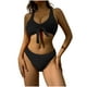 thumbnail image 2 of Traje de baño para mujer, moda, cómodo, estampado, bikini, traje de baño de color liso para mujer, conjuntos de bikinis, trajes de baño para mujer, 2 of 9