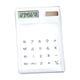 thumbnail image 1 of Calculadora solar transparente | Pantalla de 8 dígitos | Portátil para uso escolar, doméstico y de oficina | Calculadora portátil para estudiantes y de escritorio, 1 of 1