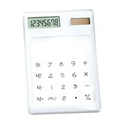 karymi Transparent Calculator, Solar Computer,Calculator With Solar Calculator, Screen Calculator, Summer Savings
