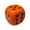 Orange, variant on ZOUBAOQ Foam Dice, 6cm Large Soft Middle Dot Dice, Large EVA Foam Dice Game Entertainment Number Dice, Fake Dice Anxiety Relieve Dice for Stress Relief Foam Dice Squishing Toys