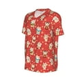 thumbnail image 2 of Balery Japanese Maneki Cats Baseball Jersey for Men Casual Button Down Shirts Short Sleeve Active Team Sports Uniform-Small, 2 of 9