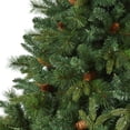 thumbnail image 5 of Nearly Natural 7.5ft. West Virginia Full Bodied Mixed Pine Artificial Christmas Tree with 600 Clear LED Lights and Pine Cones, 5 of 8