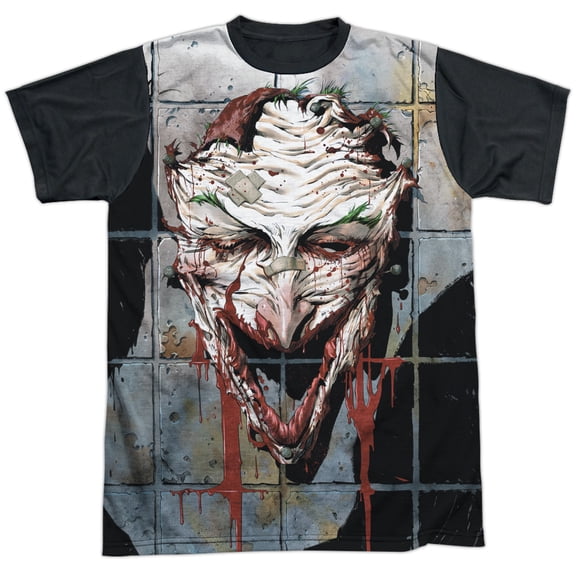 Batman Smile Unisex Adult Halloween Costume Sublimated T Shirt