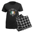 thumbnail image 5 of CafePress - Ireland Soccer Women's Dark Pajamas - Women's Short Sleeve Print T-Shirt and Pants Dark Cotton Pajama Set, 5 of 7