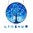 thumbnail image 2 of YangKa Blue Heart Tree Acrylic Puzzle Suncatcher, Vibrant Window Hanging, Great for Nature Lovers, Thoughtful Home Decor, 2 of 7