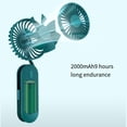 thumbnail image 4 of Ventilador Portátil Injueey para Colgar en el Cuello 3 Engranajes Verde Oscuro, 4 of 6