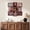 Brown, variant on TacleeKii 4x6 Multi Photo Frames Set, 9 Slots, Collage Wall Decor with Glass Front, Family, Wedding, or Gallery Display, Brown