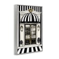 thumbnail image 2 of Stupell Industries Art Deco Paris Storefront Facade Gray Framed Giclee Art, 20 x 30, by Petals Prints Design, 2 of 8
