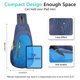 thumbnail image 4 of Bolso Cruzado Ligero TITECOUGO para Mujeres y Hombres Azul Marino, 4 of 6