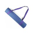 thumbnail image 4 of Cotton Yoga Mat Strap Sling With Adjustable Loops For All Mat Sizes (purple), 4 of 5