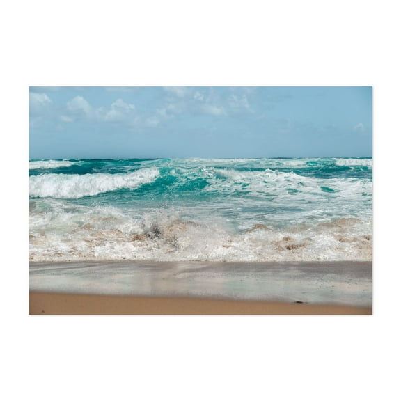 Pacific Splash - Victoria Australia Photography Ocean Waves Beach Seascape Coastal Nature Summer Unframed Wall Art Print 5 x 7 inches