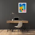 thumbnail image 3 of Orbach, Arnon 12x14 White Modern Wood Framed Museum Art Print Titled - The Raven, 3 of 4