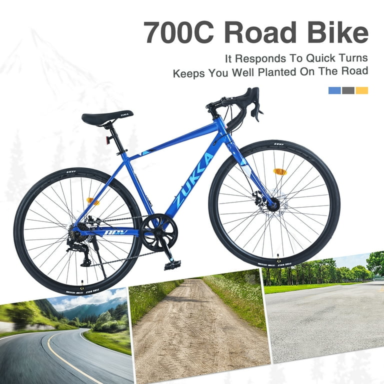 700C Road Bike ,7 Speed Road Bike, for Men Women ,Aluminum