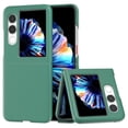 thumbnail image 1 of For ZTE nubia Flip2 5G Case Skin-Touch Texture Hard PC Folding Phone Cover - Orange, 1 of 5