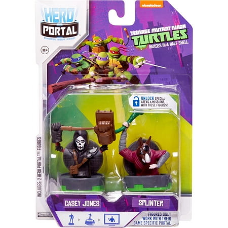 Teenage Mutant Ninja Turtles, Hero Portal Booster Pack, Casey Jones and Splinter, 2-Pack