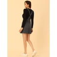 thumbnail image 4 of Disfraz de navidad PaMujer, CorrAjustable Por EnciDe Rodilla, Vestido General, FalCon Tirantes Gris Oscuro M, 4 of 6