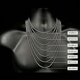 thumbnail image 6 of Men's Cuban Link Chain Necklace Stainless Steel Black Gold Color Male Choker colar Jewelry Gifts for Him, 6 of 6