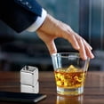 thumbnail image 2 of Wine Chiller 1 Set Whiskey Stones Stainless Steel Ice Cube Reusable Cooling Whisky Rocks Metal Chilling Stones Drink Wine Cooler with Ice Tongs for Bourbon Drinking Gifts Beer Cooler, 2 of 5