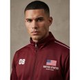 thumbnail image 4 of Men's Patriot Sports Style Full-Zip Jacket & Jogger Tracksuit Set, 4 of 5