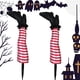 thumbnail image 5 of Cateissary 2 unids/set decoración de Halloween patas de decoración de fiesta para diversión para la decoración del hogar de brujas de Kits de decoración para fiestas rojo, 5 of 6