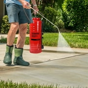 Chapin 1949 3.5 Gallon Tri-Poxy Industrial Open Head Sprayer for Professional Concrete Applications with All Brass Components, Red