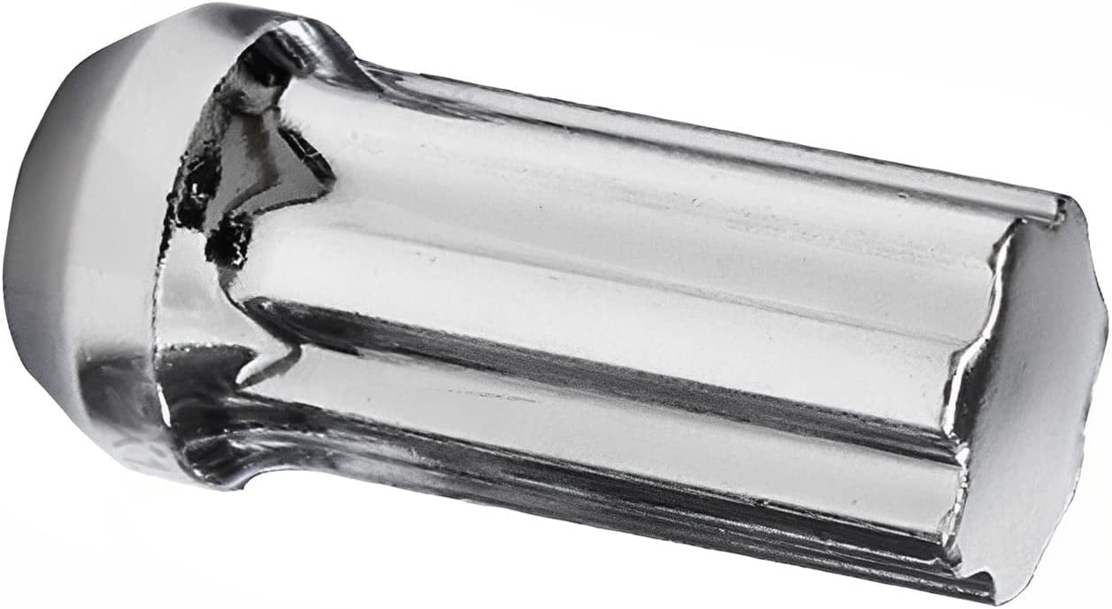 Detroit Axle - 12x1.5 Chrome Lug Nuts w/one Key Replacement for Saab 9-7X Chevy Trailblazer SSR GMC Envoy Buick Rainier Isuzu Ascender - 13pc Set