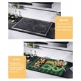 thumbnail image 2 of Large Induction Cooktop Protector Mat St Patrick's Day Stove Top Covers for Electric Stove, Luck Rainbow Green Gnomes Retro Plaid Decorative Stove Burner Cover Mats, Glass Top Stove Cover, 2 of 7