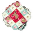 thumbnail image 2 of Burmese Cat Love Foam Coaster Set of 4 Red, 2 of 4