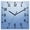 Light Blue, variant on Light Blue Ombre Wooden Wall Clock Silent Non Ticking, Modern Rustic Aqua Gradient Square Wall Clocks Battery Operated, Decor Clock for Home Office, Living Room, Kitchen, 10 Inch