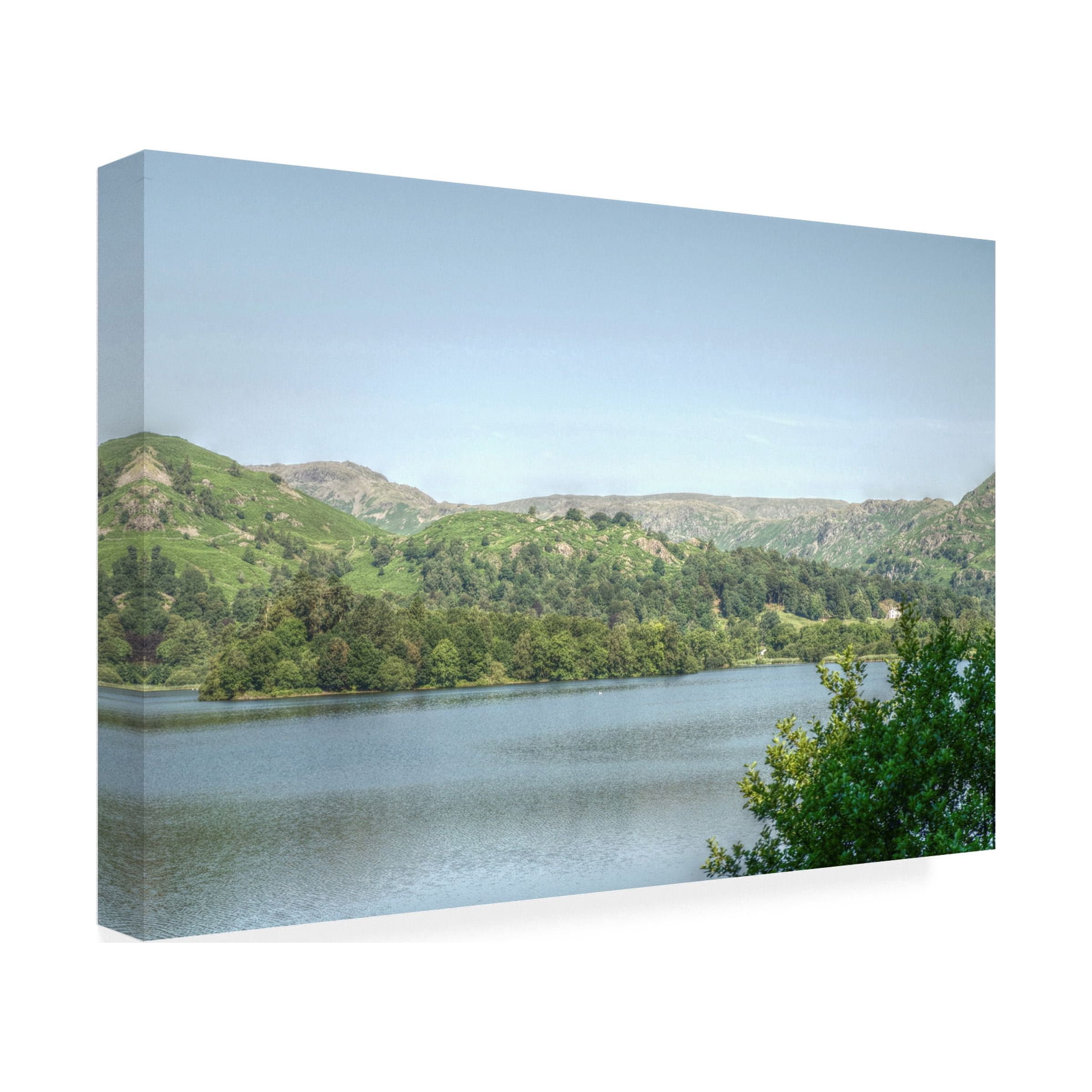 Stephen Walton 'Landscape 12' Canvas Art