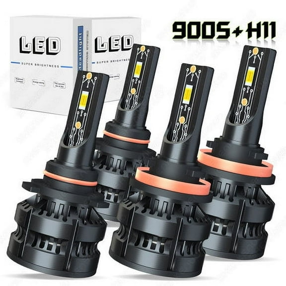 Quayub H11 9005 LED Headlight for 2015-2019 Subaru Legacy Hi Low Beam White