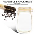 thumbnail image 2 of 100 Uds. Bolsas reutilizables con cremallera para tarros, bolsa de almacenamiento de alimentos, bolsas selladas, organizador de cocina para nueces y caramelos Hy, 2 of 4