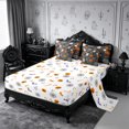 thumbnail image 4 of Erosebridal Halloween Ghost 7-Piece Twin Bedding,Spooky Animal Bedding Comforter Set,Grey,Reversible, 4 of 6