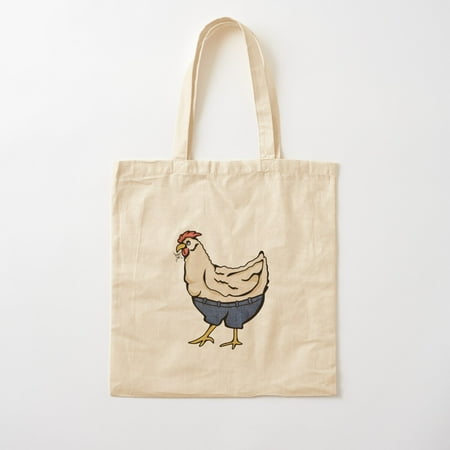 Chicken Pants (Denim) Cotton Tote Bag Canvas Tote Bag  Family Gift For Mother  Her