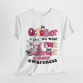 thumbnail image 3 of In October We Wear Pink Shirt, Breast Cancer Shirt,Support Tee ID-0730-3FLA, 3 of 7