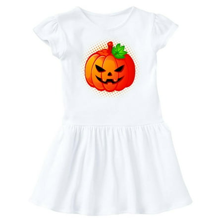 

Inktastic Halloween Jack O Lantern Pumpkin Gift Baby Girl Dress