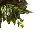 thumbnail image 3 of Nearly Natural Red 24" Mixed Anthurium Bush Artificial Plant, Set of 2, 3 of 3