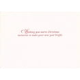 thumbnail image 2 of Masterpiece Studios Beach Chairs Greetings Warmest Wishes 16-Count Boxed Christmas Cards with Foil-Lined Envelopes, 7.8" x 5.6", 2 of 2