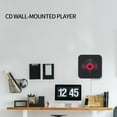 thumbnail image 4 of tredstone Bluetooth 4.2 Wall Mounted CD Player with Remote Control ABS Plastic Wireless Audio Boombox, 4 of 7