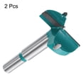 thumbnail image 3 of Uxcell 2 Piezas Broca Forstner 1-3/4" (45mm) Broca de Carburo para Madera Abridor de Agujeros para Bisagras Mango Redondo, 3 of 7