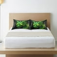 thumbnail image 6 of Coolnut Green Dragon Pillowcase for Hair and Skin Silk Pillowcase King Size 20 ×40In, Soft and Breathable Slippery Satin Pillowcase Covers for Sleep Decor Giftsation 940, 6 of 7
