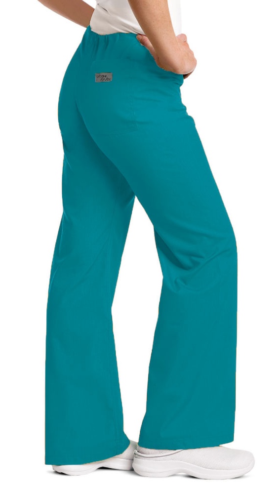 Urbane Urbane Relaxed Drawstring Straight Leg Pant Scrub Bottoms