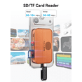 thumbnail image 4 of ACASIS 6-in-1 Magnetic M.2 NVMe SSD Enclosure Hub, 10Gbps, PD100W (90W Upstream), Dual 4K HDMI, SD/TF 3.0, Cooling Fan, for iPhone 17/16/15 Pro/Max, Video Editor/Blogger, 4 of 10