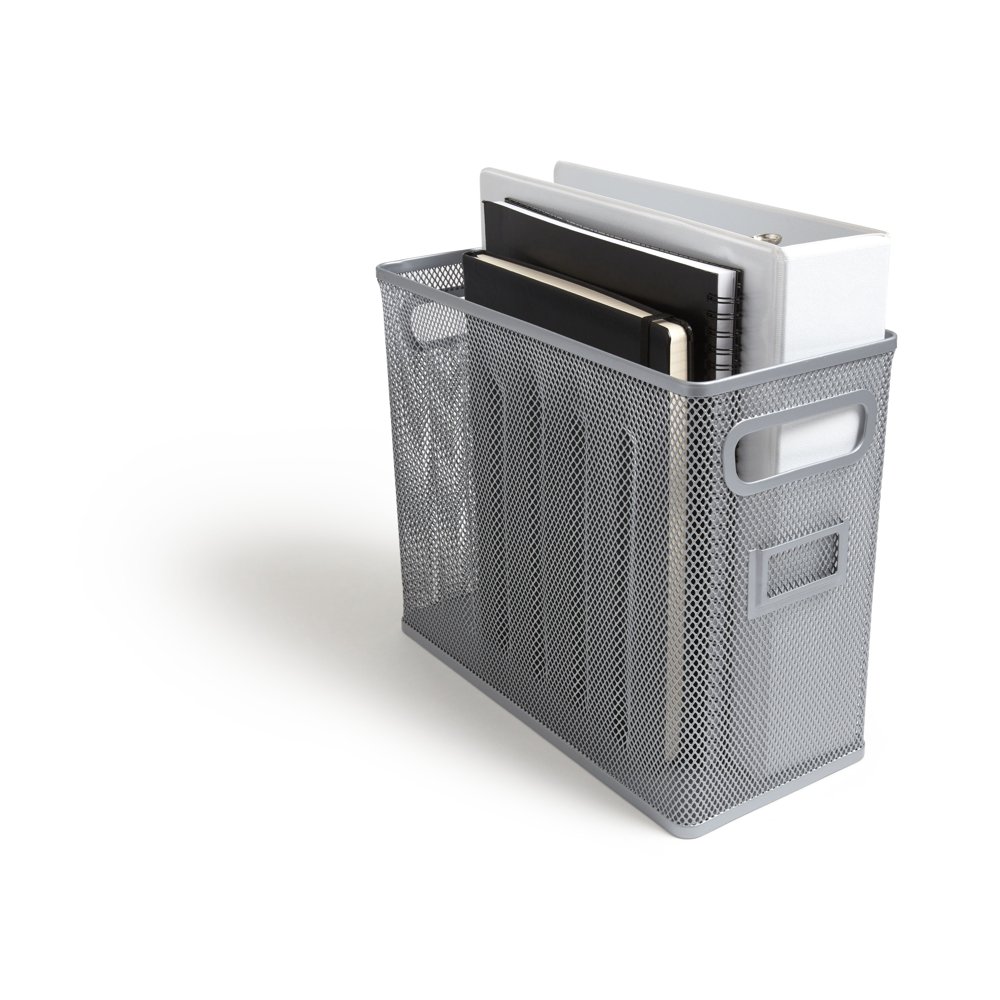 MyOfficeInnovations Wire Mesh File Organizer, Silver (TR57551) 24402455