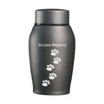thumbnail image 2 of Cremation Memorial Urn Final Comforting Resting Place Funeral Memorable Burial Gray, 2 of 8