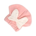 thumbnail image 2 of Wosthever Toallas para el cabello súper absorbentes, toalla de baño multifuncional y de secado rápido, fácil de limpiar Juegos de accesorios de baño hermosa rosa, 2 of 6