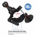 thumbnail image 4 of Bike Phone Mount Holder 360° Adjustable - Universal Cell Phone Bicycle Handlebar for Motorcycle Dirt Bike Cradle Rotatable Fit iPhone 12 Pro/11 Pro X XR/ 8 7 6s Plus, Galaxy S10 S9, 4 of 8