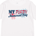 thumbnail image 4 of Inktastic My First Memorial Day Grunge with Fireworks Boys or Girls Long Sleeve Toddler T-Shirt, 4 of 5